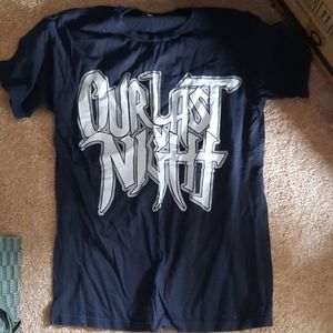 Our Last Night band tee merchandise size M